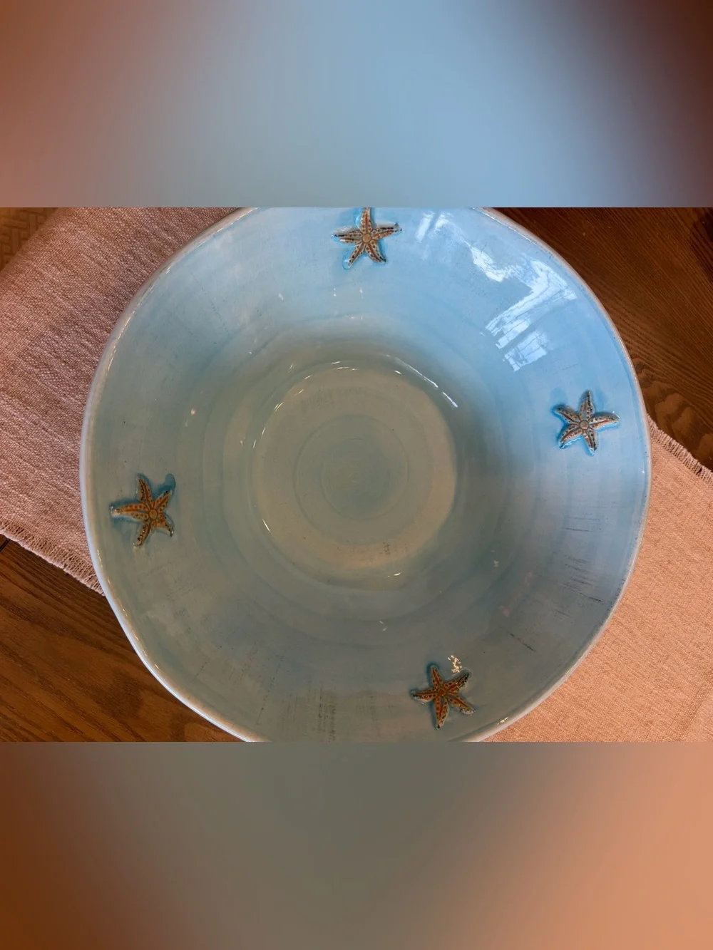 Pottery Barn Starfish Serving Bowl